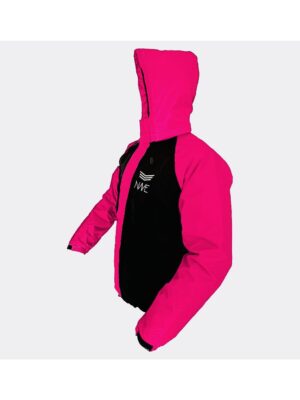 Jaqueta Feminina nylon impermeável Bicolor Nave